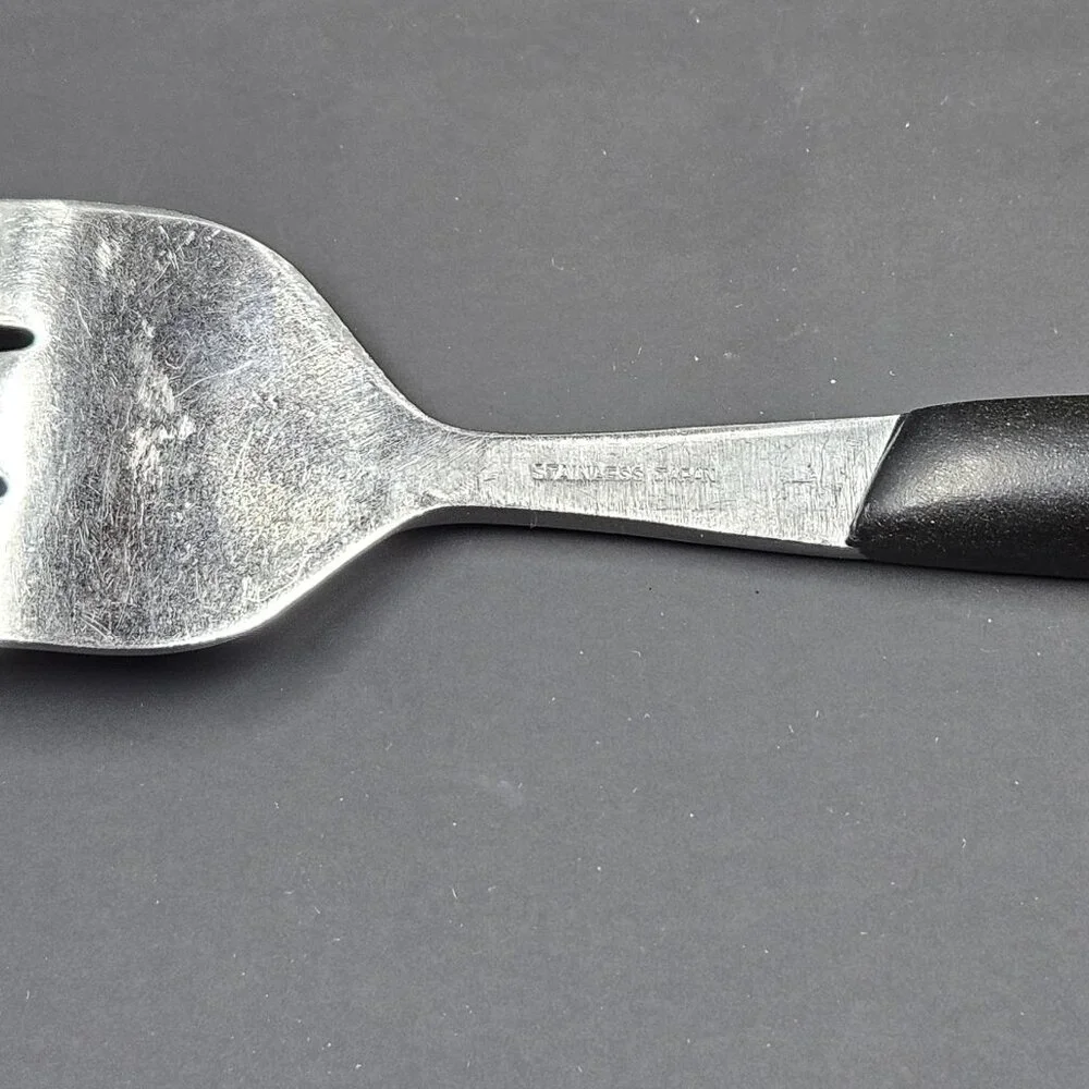MCM Ebony Elegance MAR-CREST Atomic Starburst Cold Meat Fork Stainless Japan
